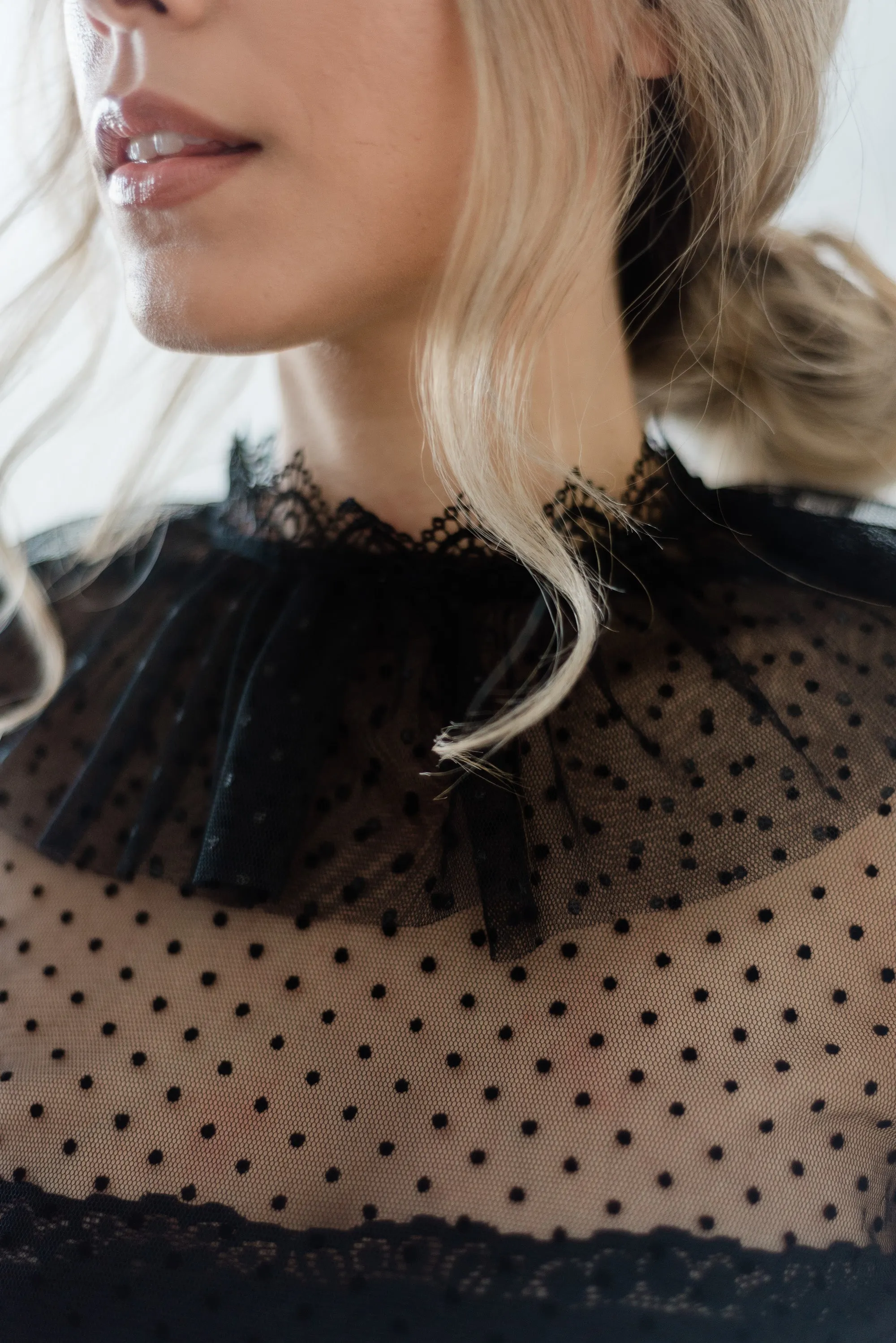 Arabella Tulle Blouse