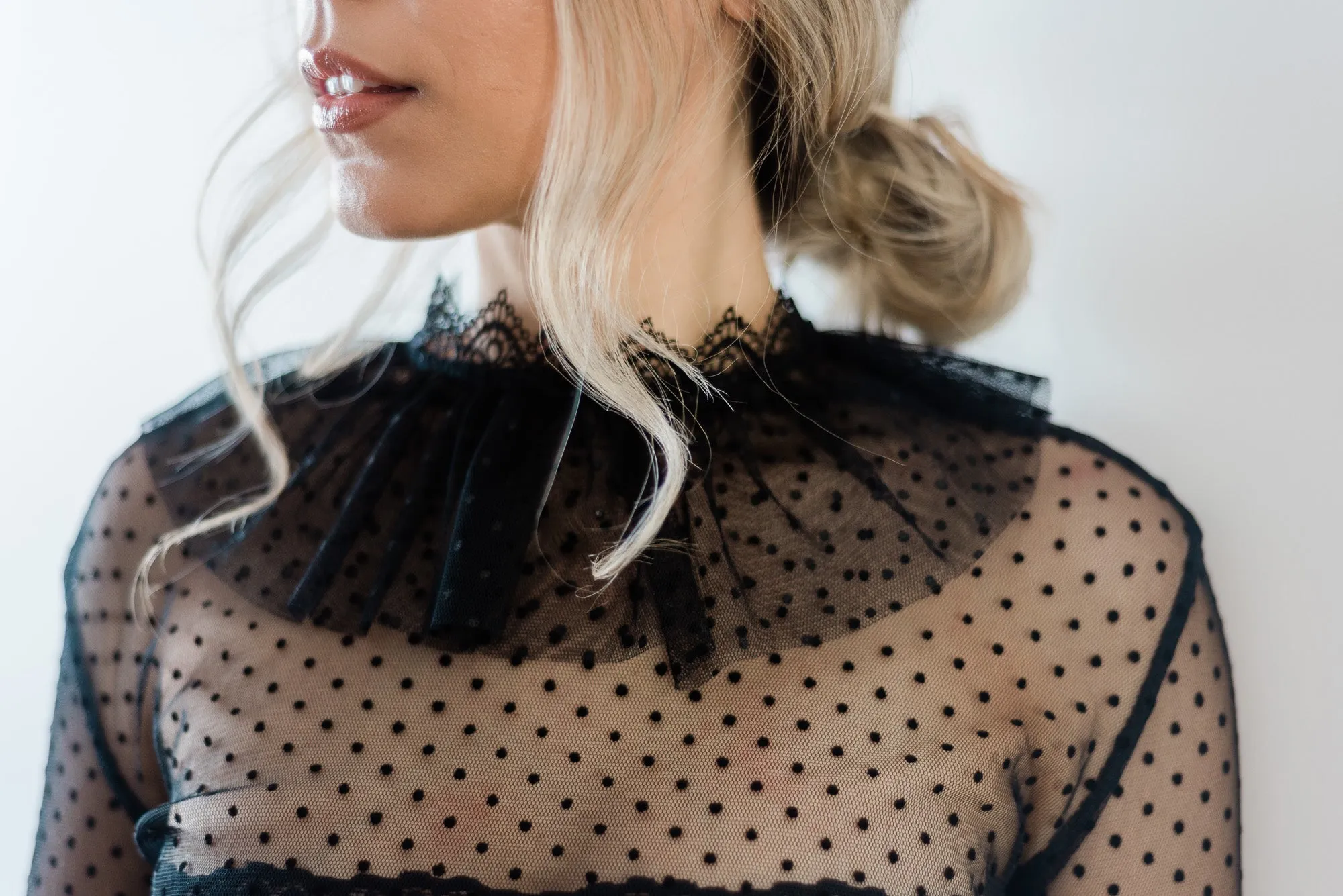 Arabella Tulle Blouse