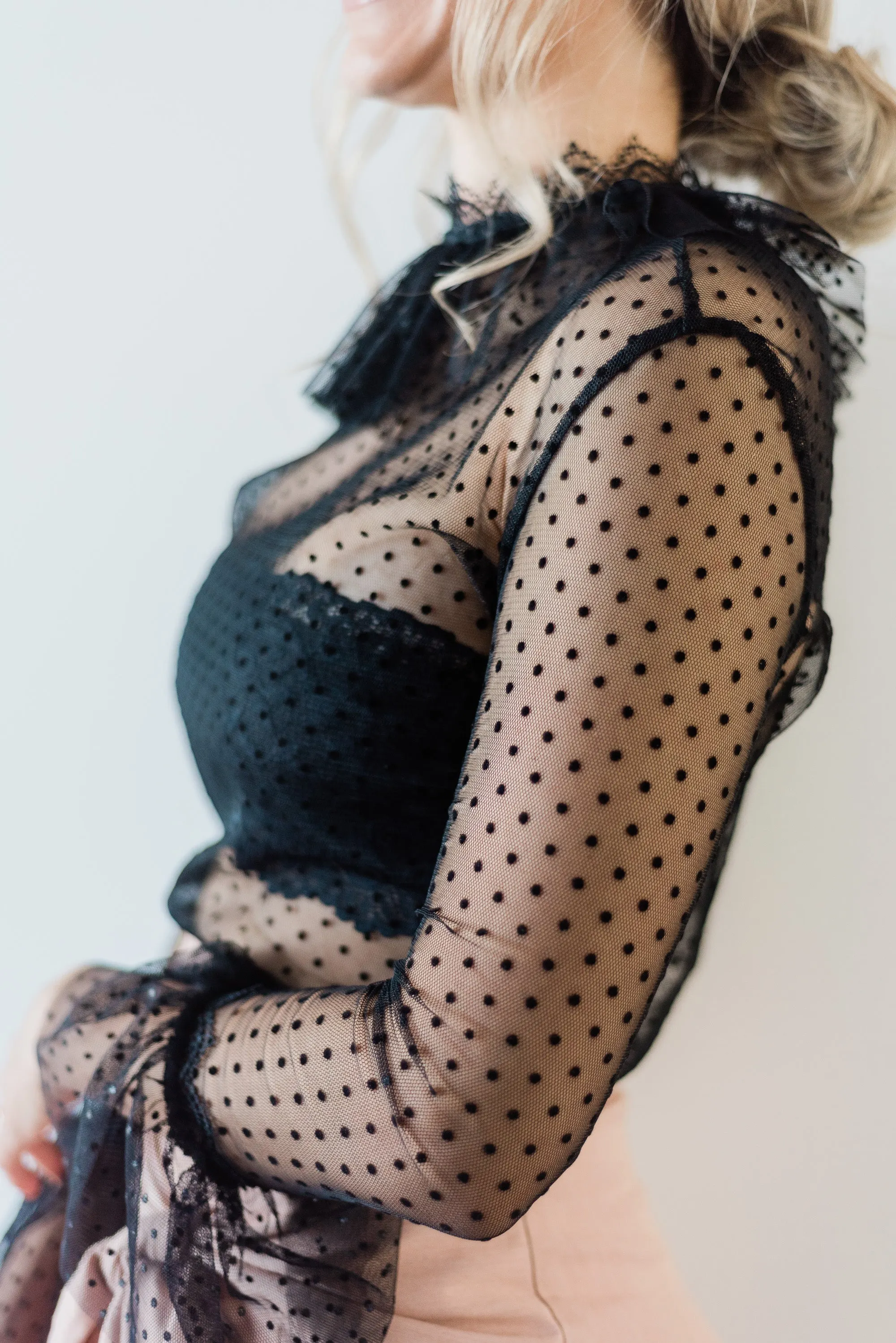 Arabella Tulle Blouse