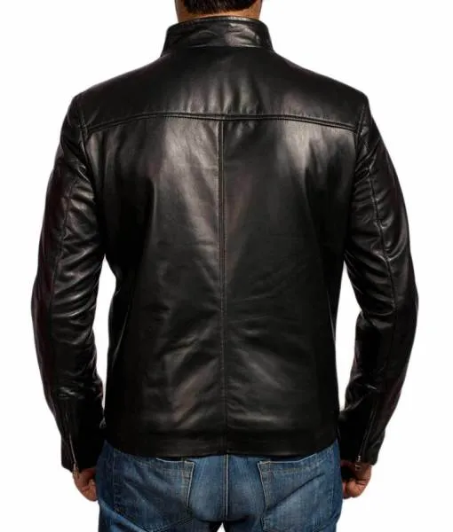 Biker Style Steven Flash Gordon Leather Jacket