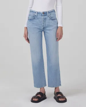 EMERY HIGH RISE RELAXED CROP / MOONBEAM