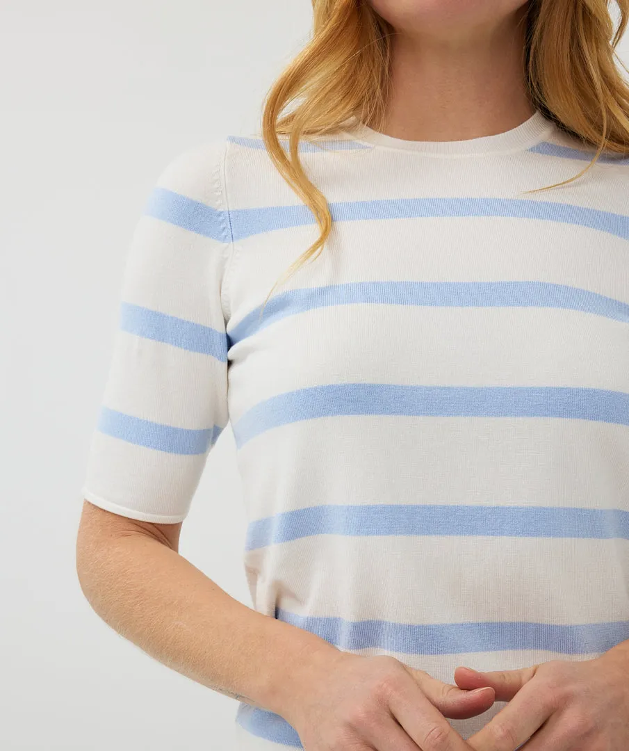Esqualo 'Stripe Sweater Top'