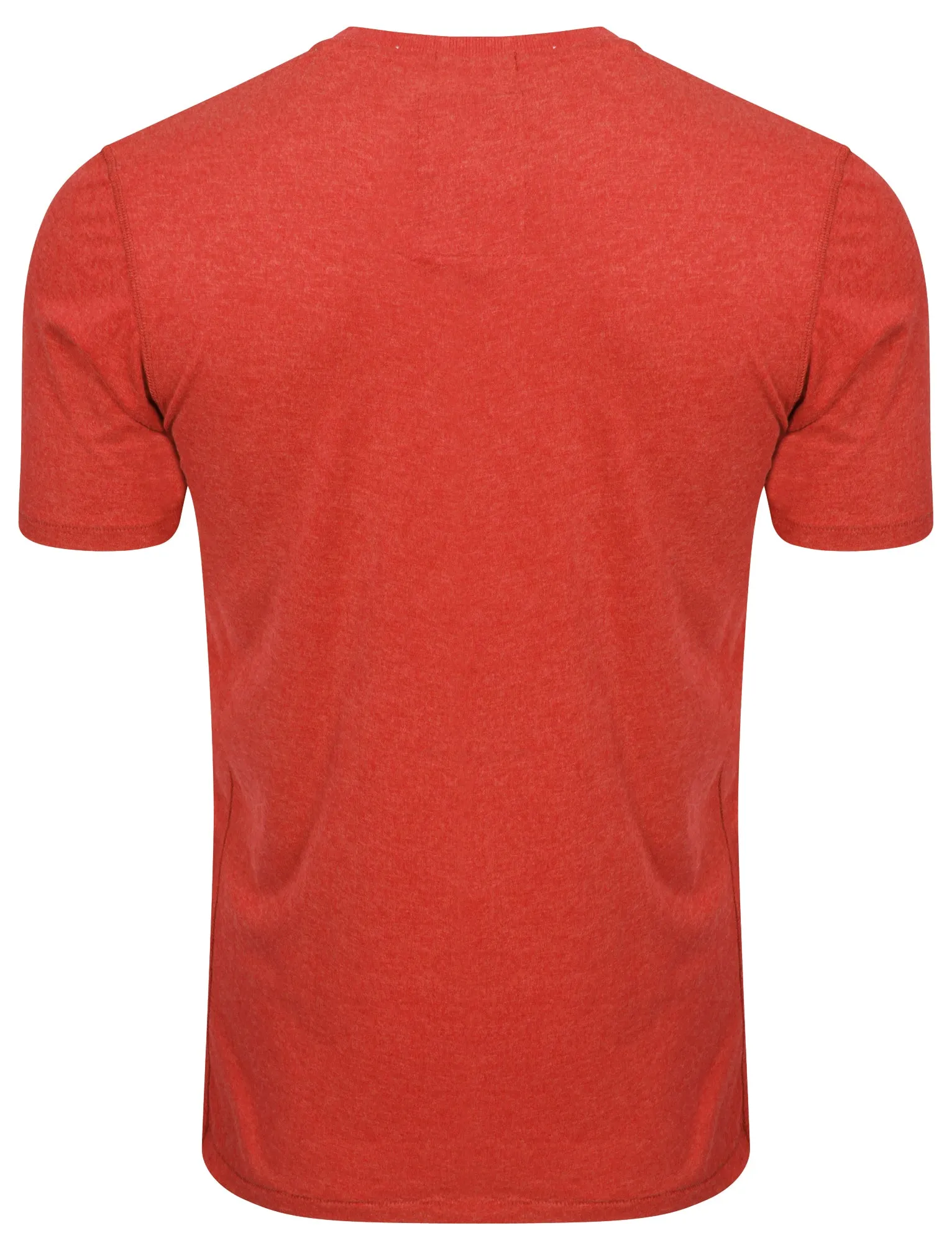 Essential Crew Neck T-Shirt in Tokyo Red Marl - Tokyo Laundry