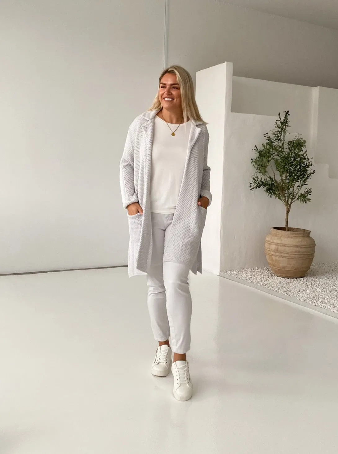 MONARI LAPEL COLLAR JACKET