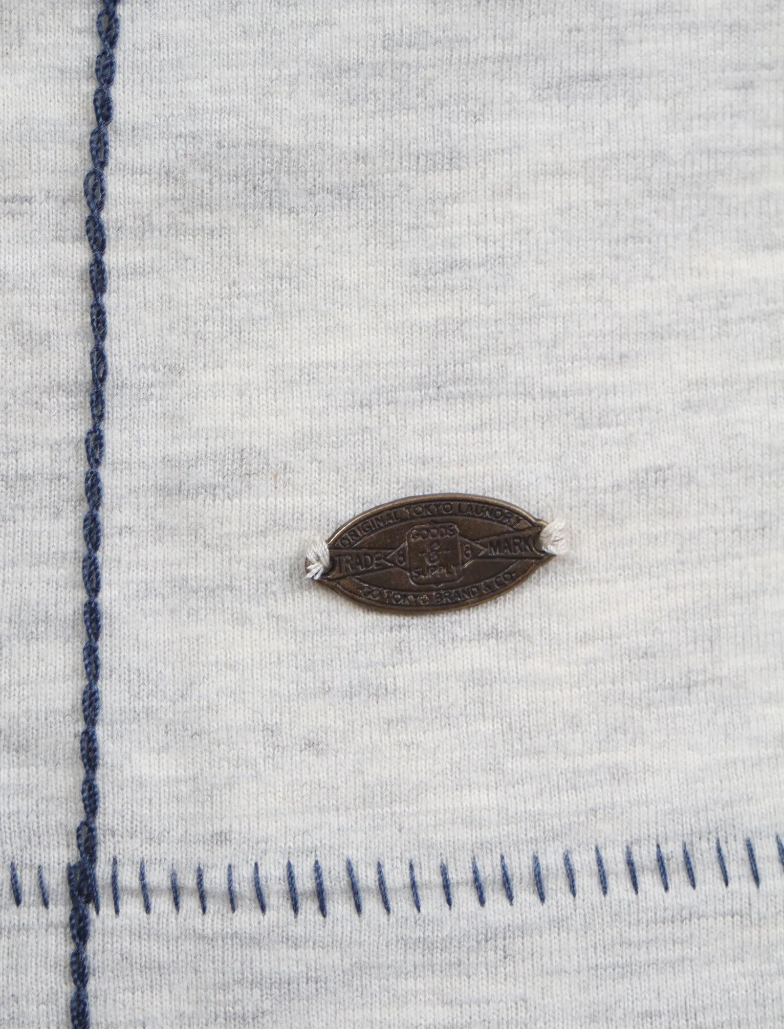 Otterwell T-shirt in Oatmeal Marl - Tokyo Laundry