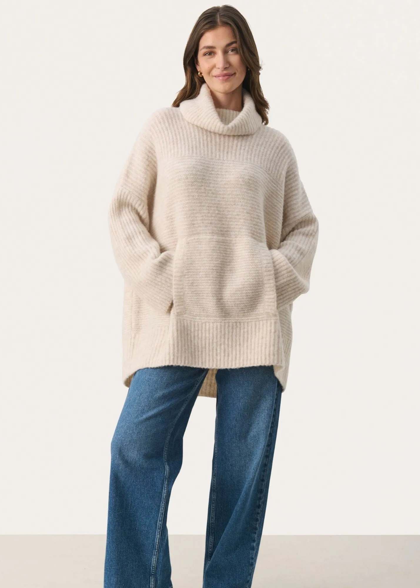 Part Two Toccas Oversized Turtleneck Sweater