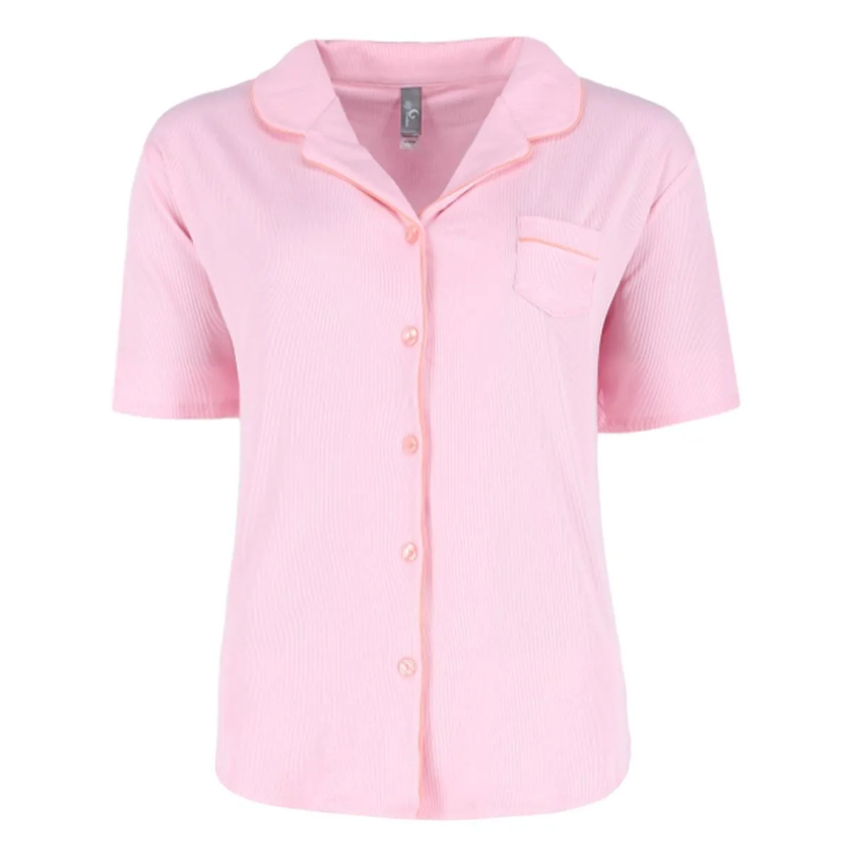PJ Couture Women's Retro Notch Collar Short Sleeve Capri Set