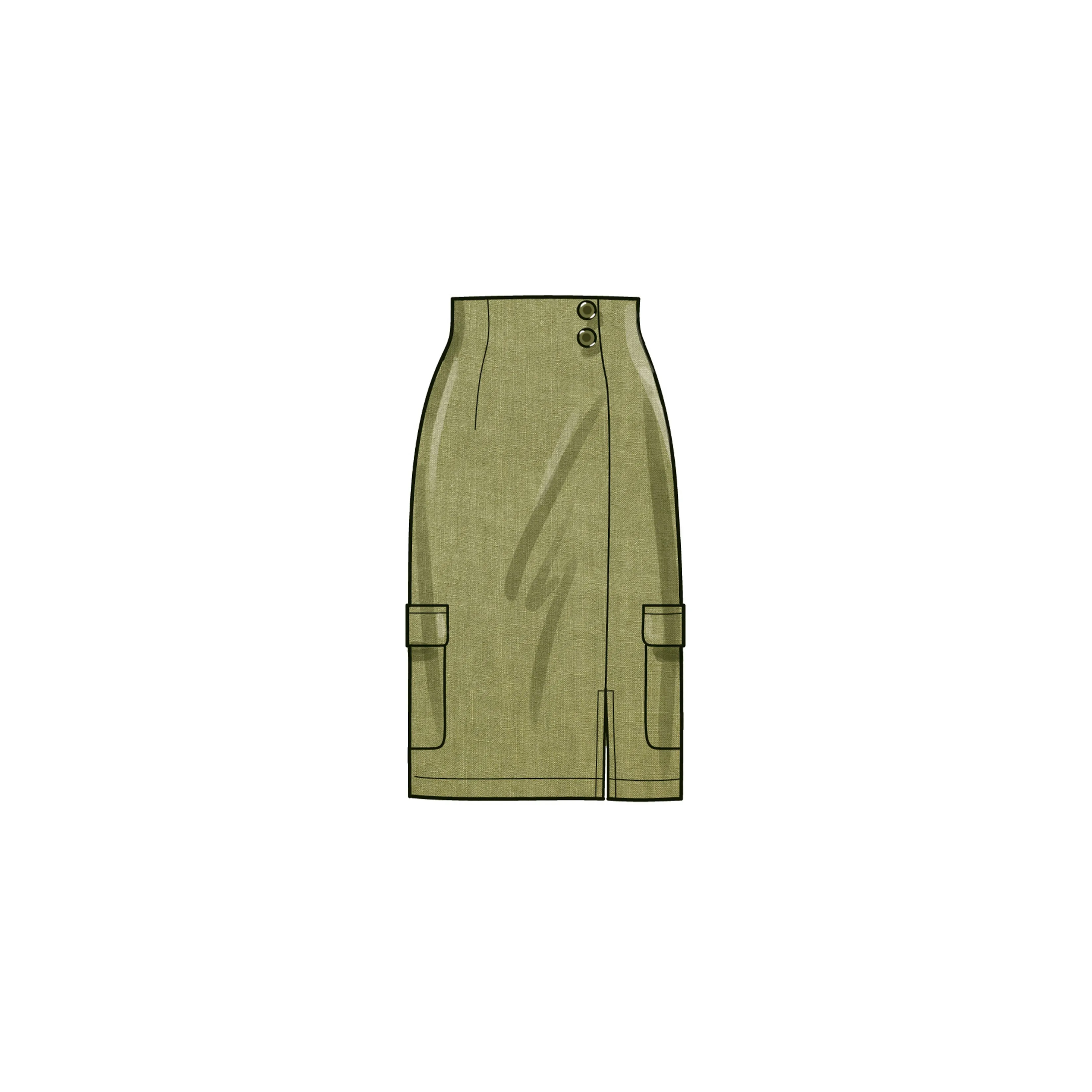Simplicity Pattern 9683 Misses Skirt/Pants