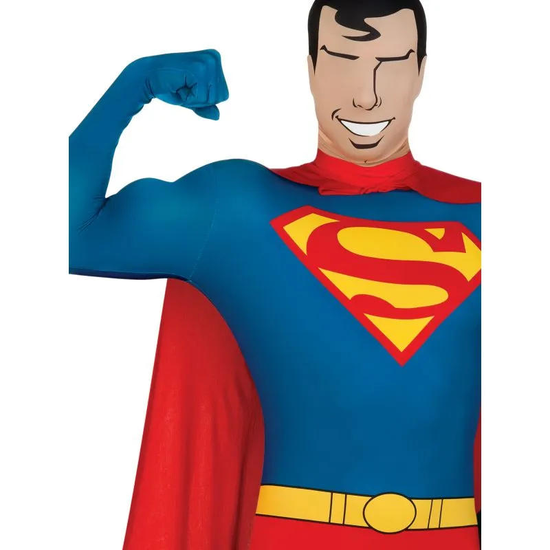 Superman 2nd Skin Suit Adult Costume - M