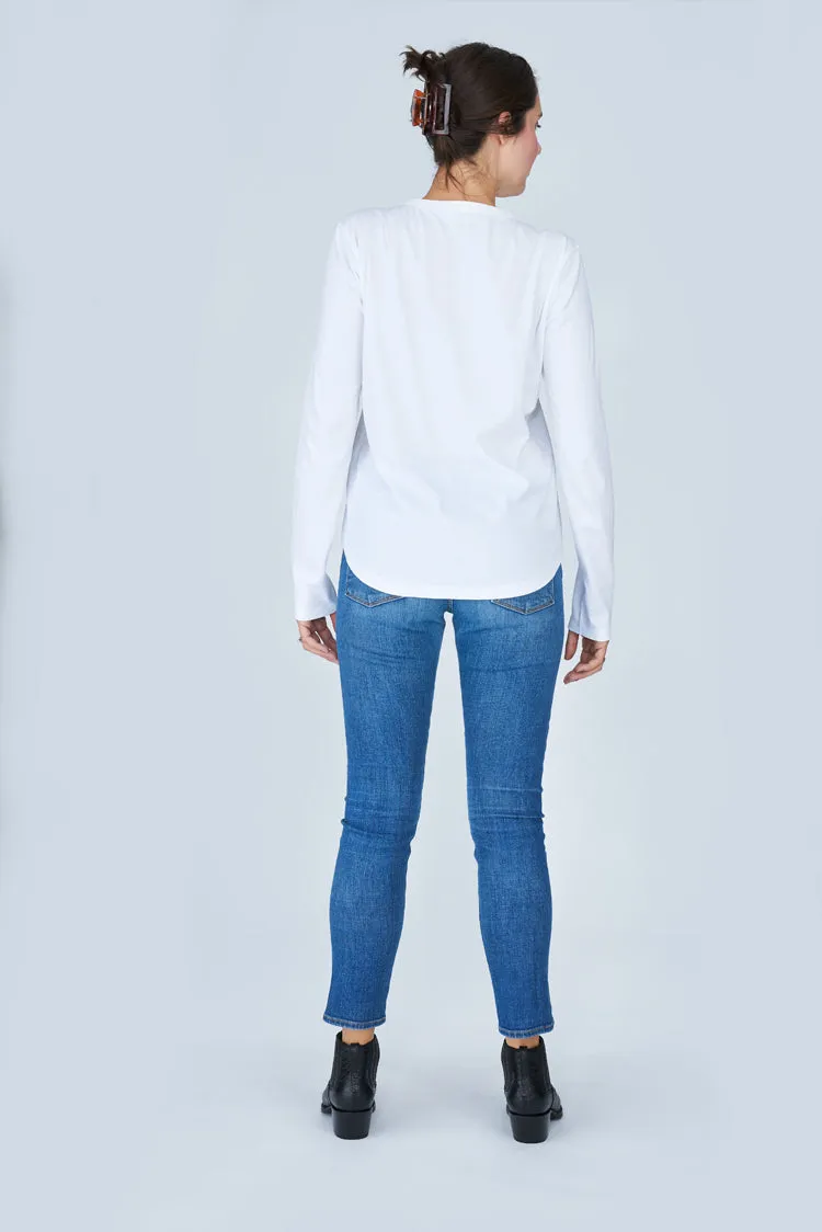 The Catherine Long Sleeve Tee - Come Together
