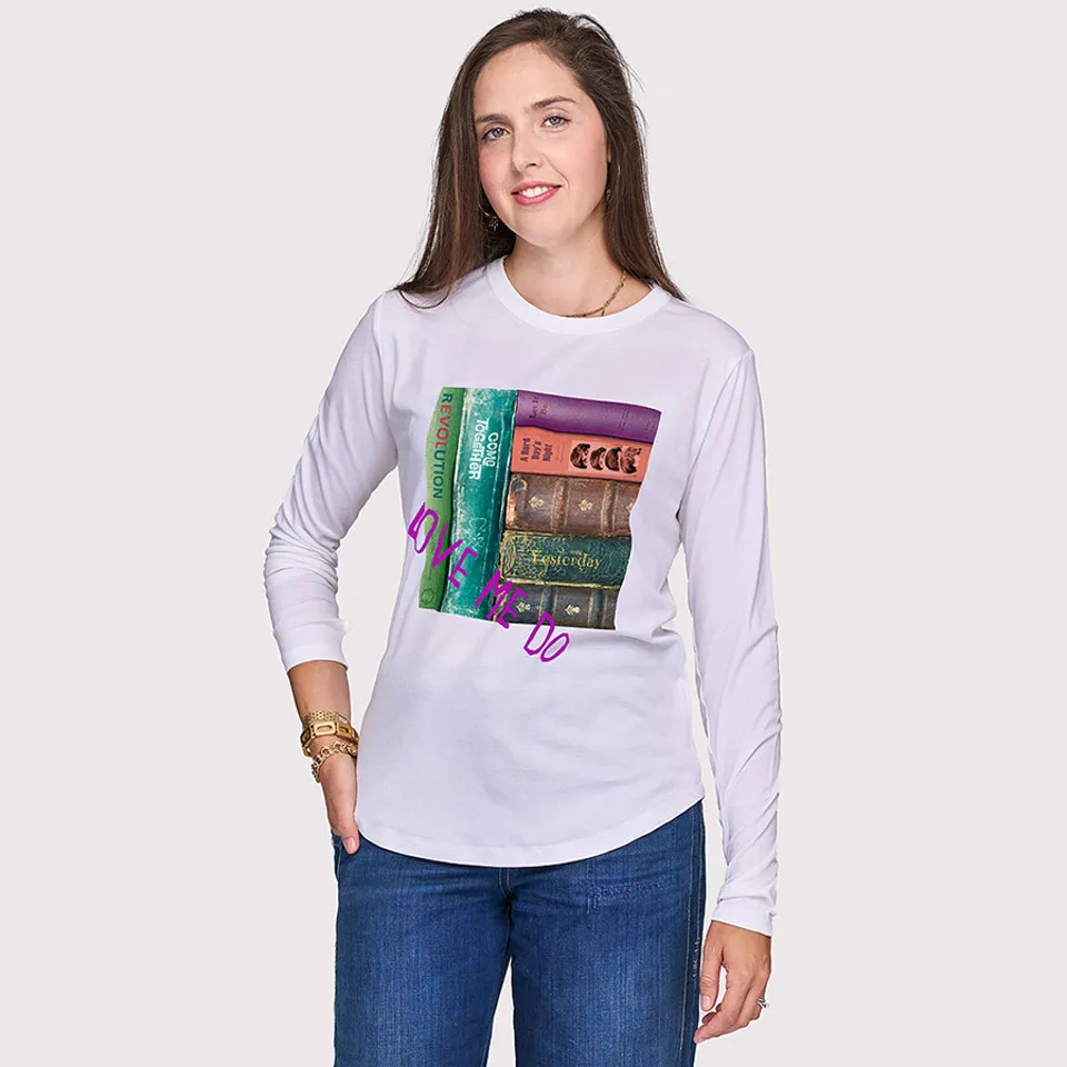 The Catherine Long Sleeve Tee - Come Together