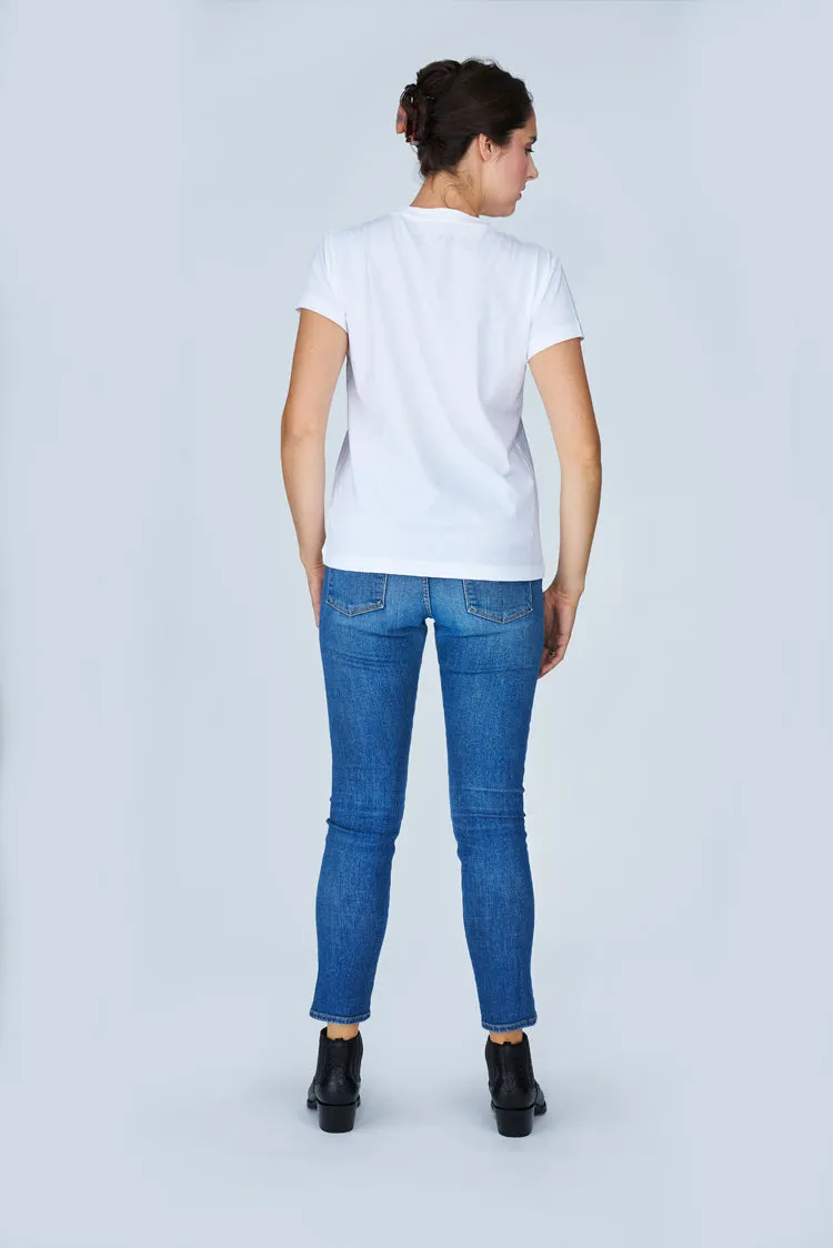 The Niki T-Shirt - Casablanca