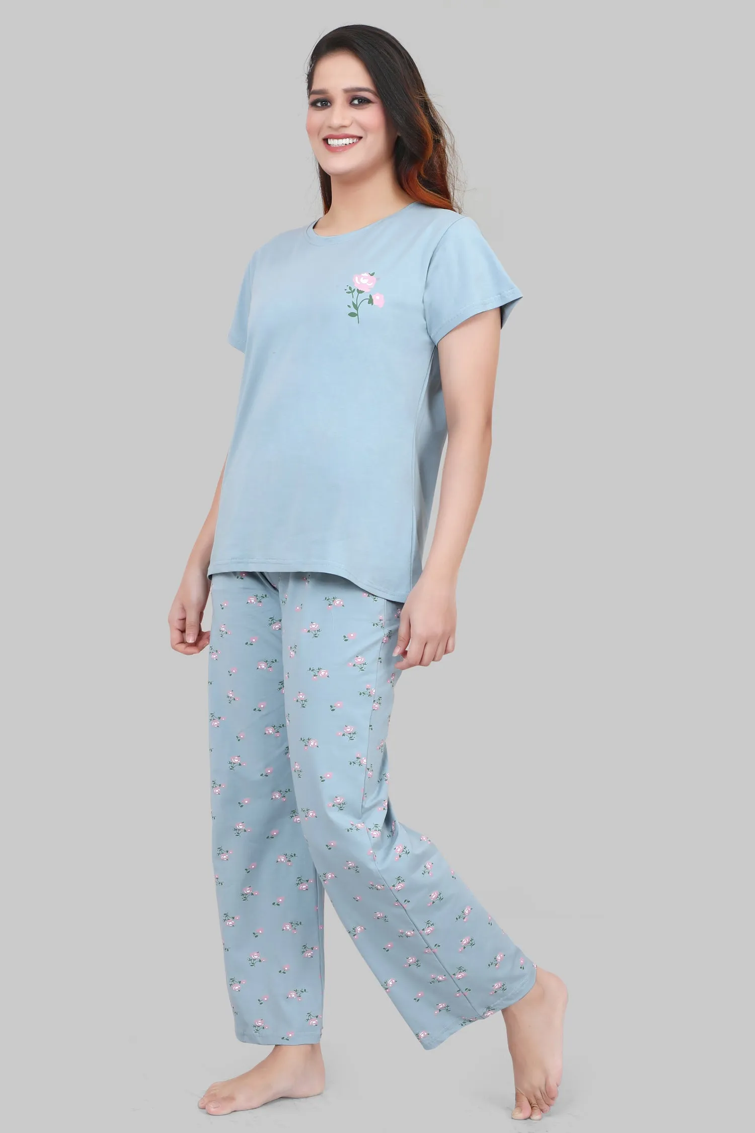Velure Pleasant Floral Print Pajama Set