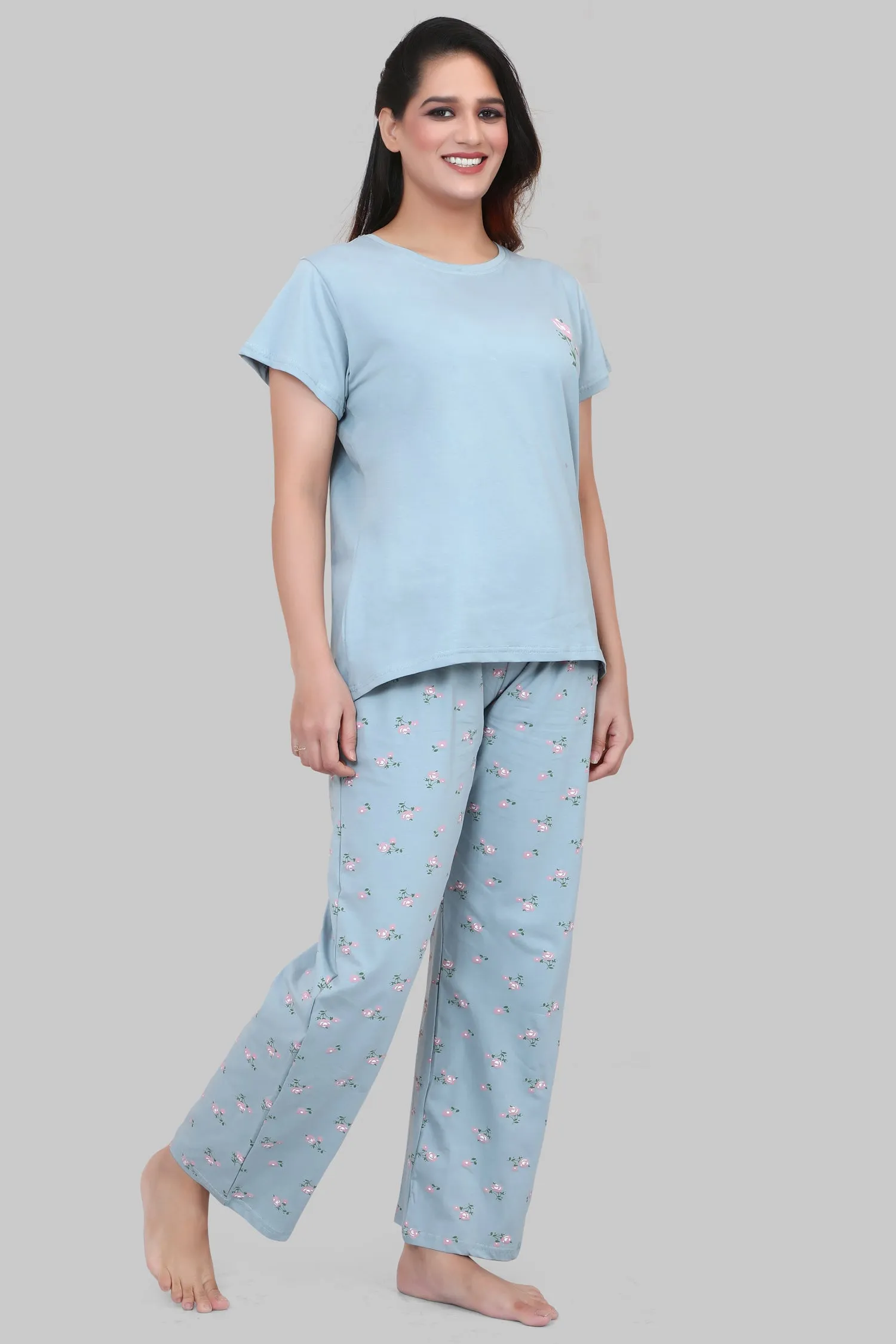 Velure Pleasant Floral Print Pajama Set