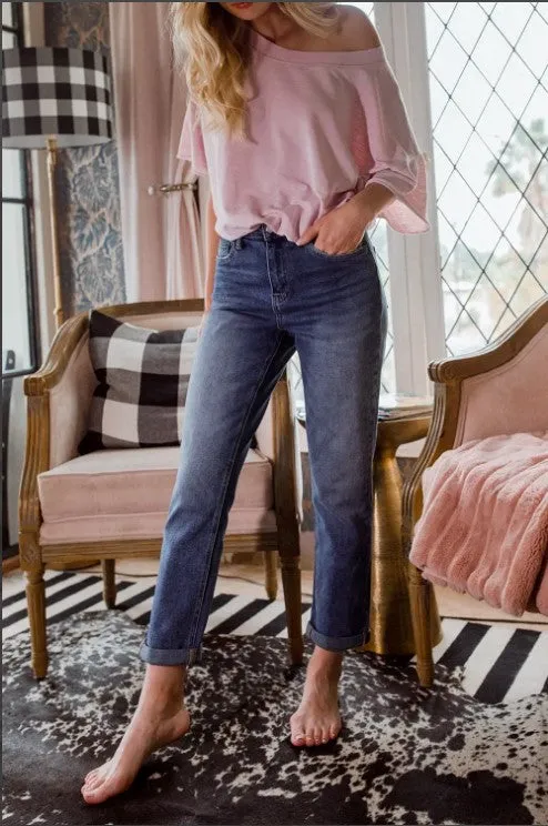 Vervet Cuffed Boyfriend Jean