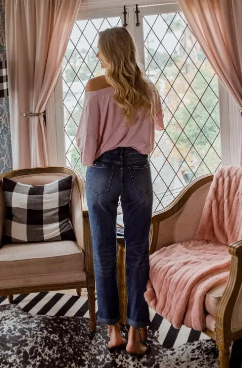 Vervet Cuffed Boyfriend Jean