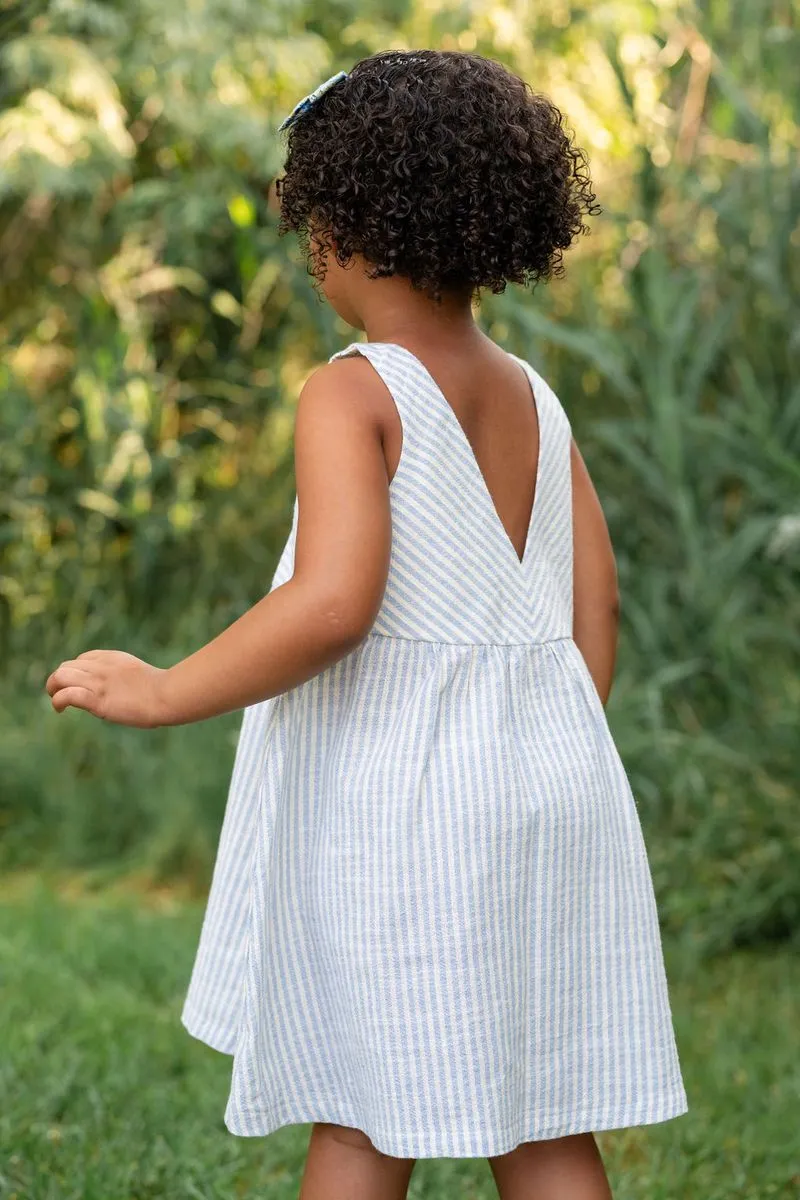 Weekend Dress, Prairie Stripe